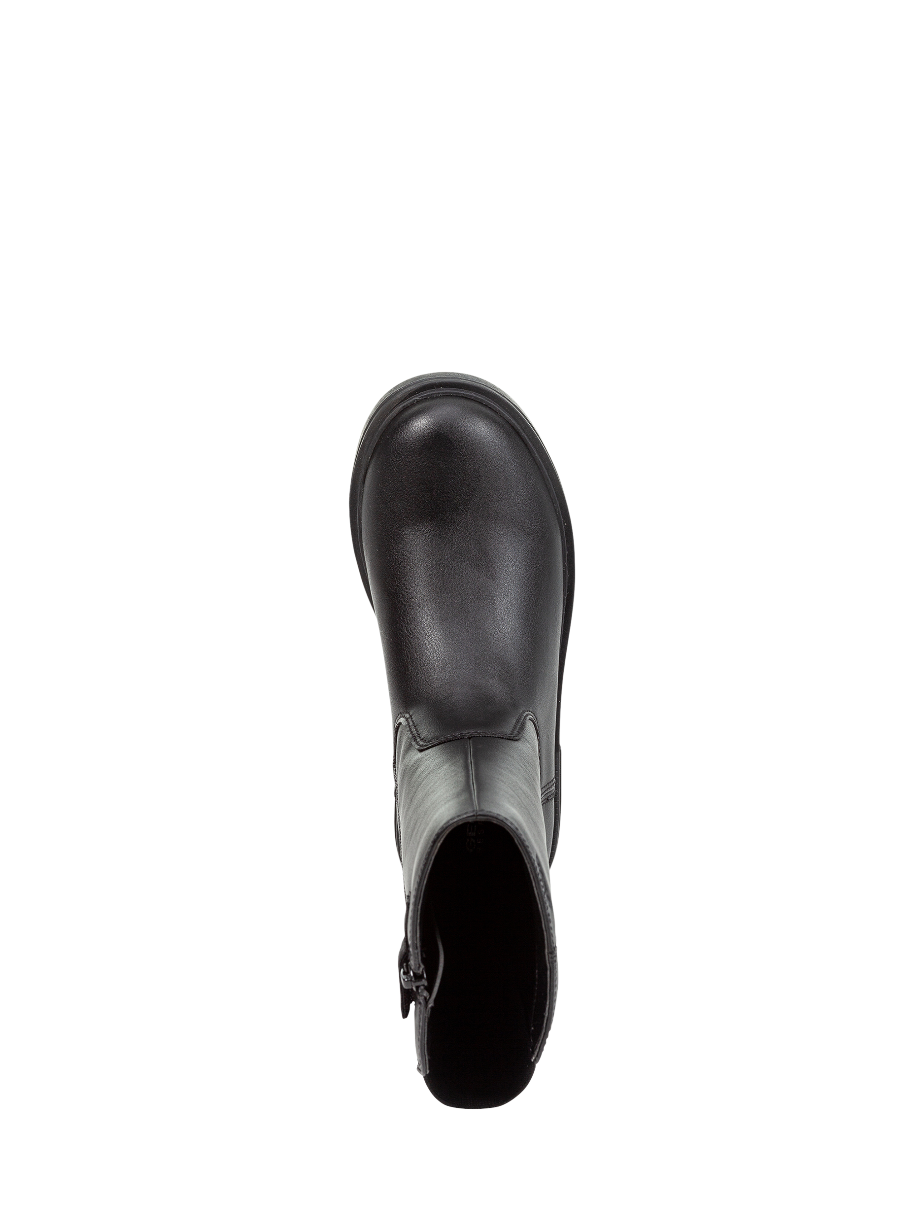 Product image 5 of 7, which shows Geox Kids' Eclair Pull On Ankle Boots, Black, EU26