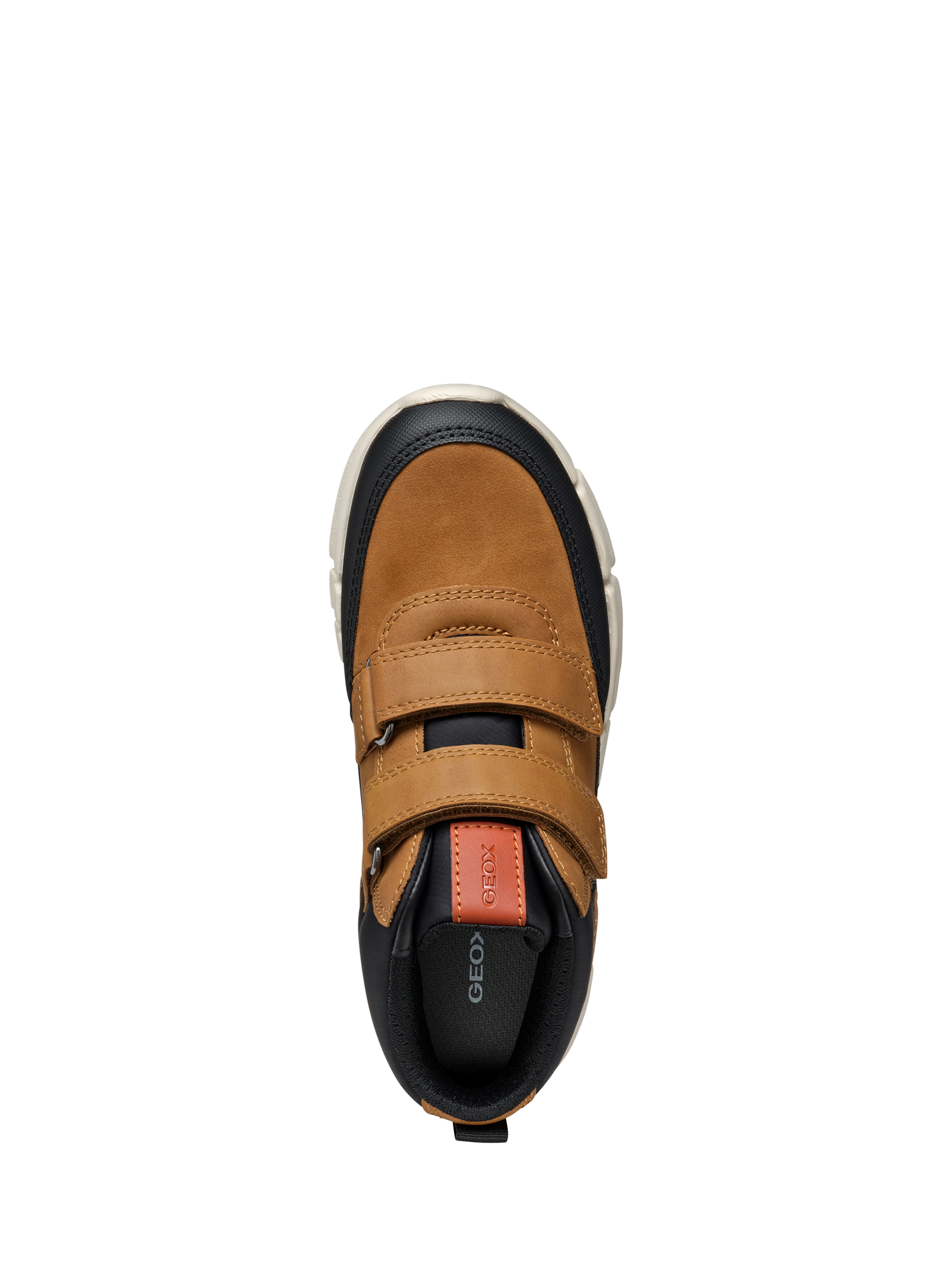 Product image 8 of 10, which shows Geox Kids' Flexyper Nubuck Leather Ankle Boots, Light Brown, EU34