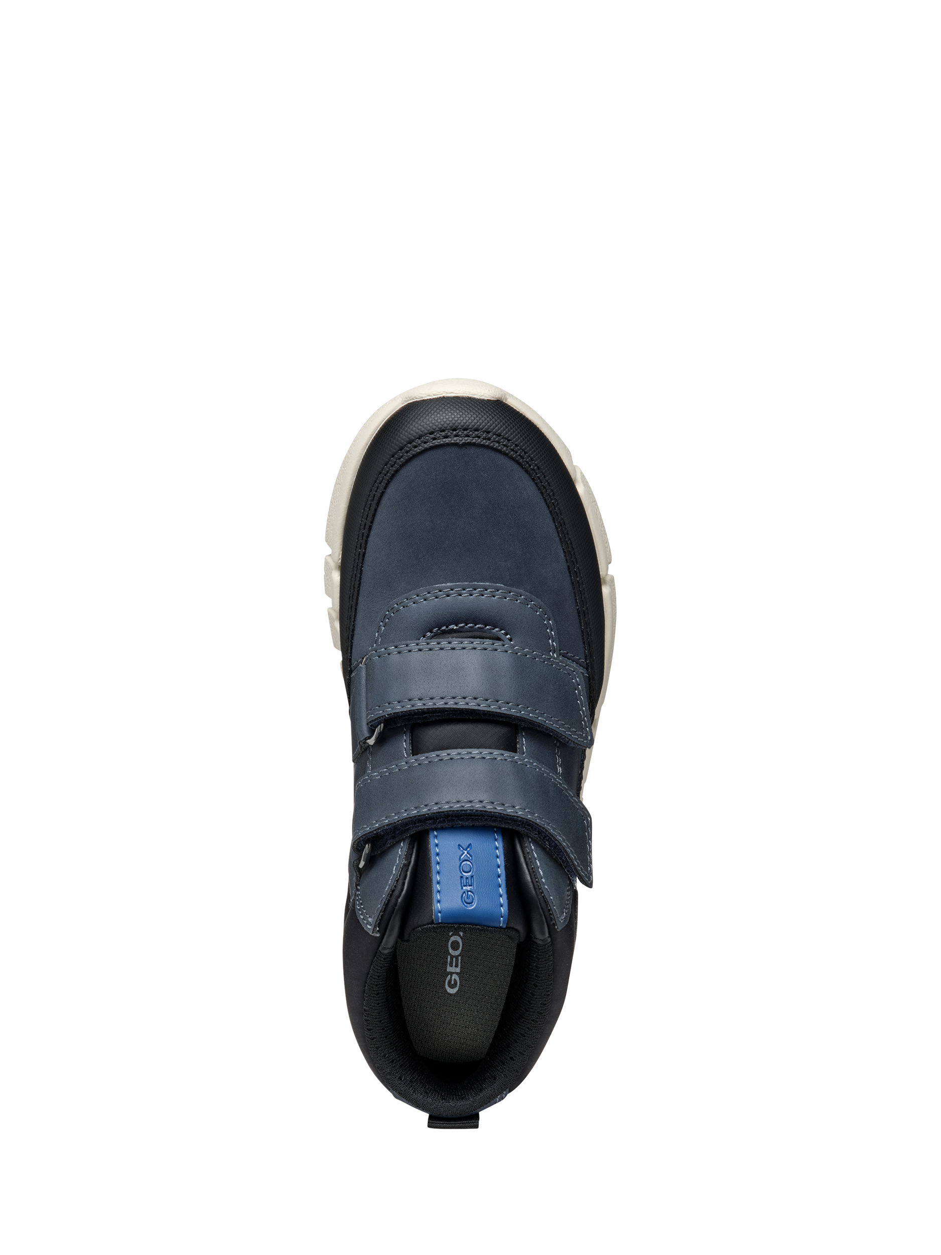 Product image 8 of 10, which shows Geox Kids' Flexyper Nubuck Leather Ankle Boots, Navy, EU38