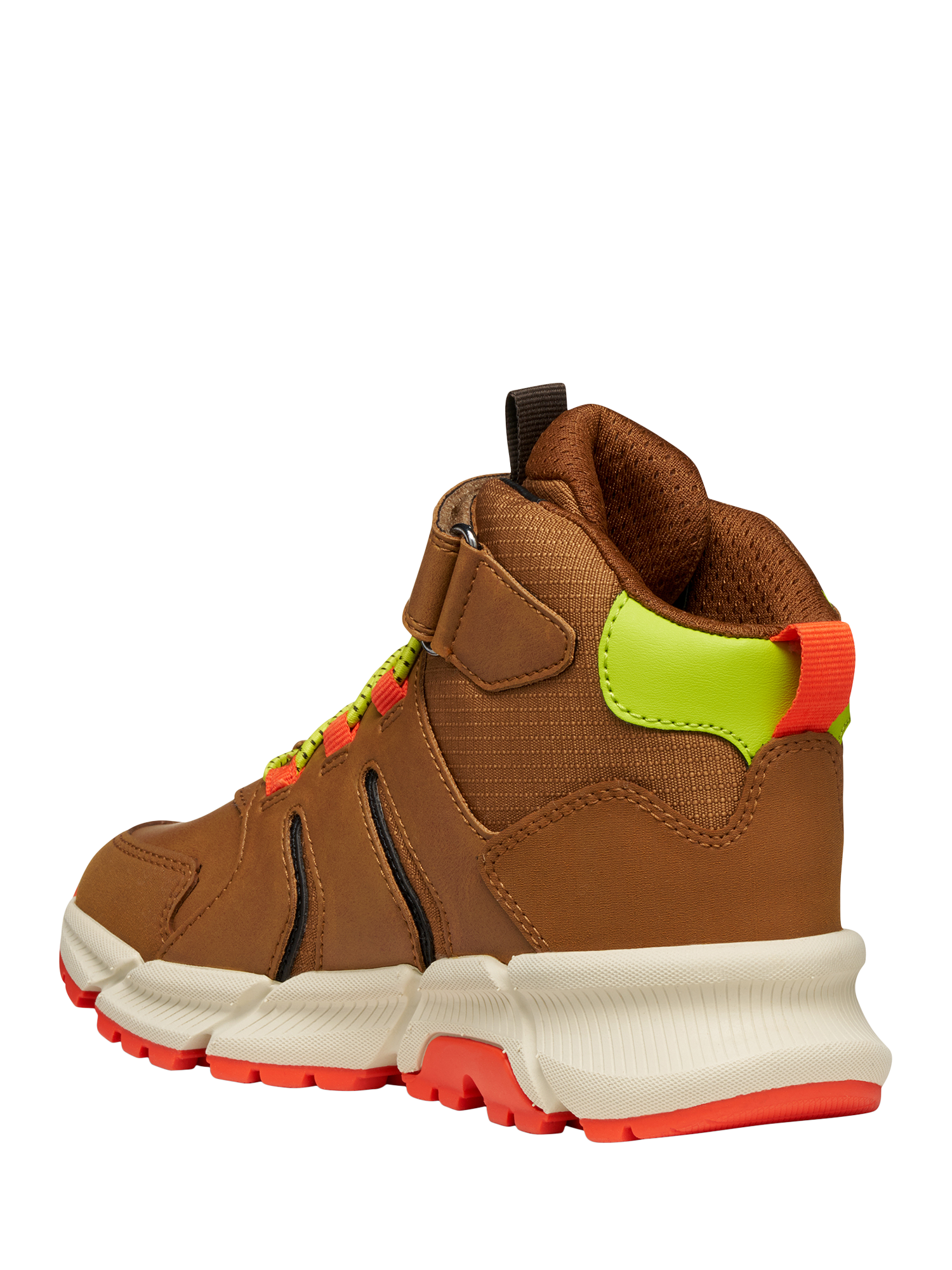 Product image 6 of 10, which shows Geox Kids' Flexyper Plus ABX Ankle Boots, Brown/Orange, EU28
