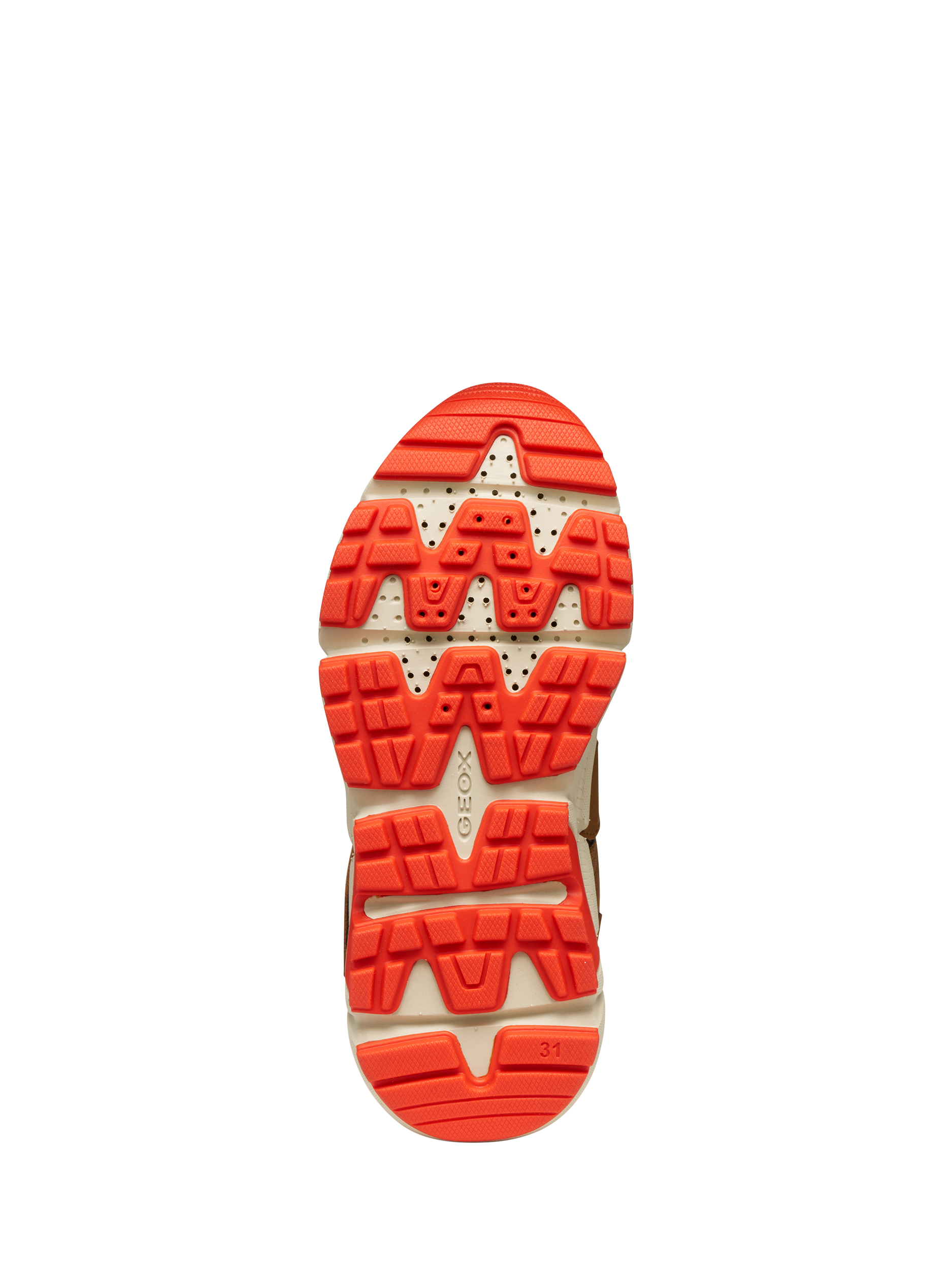 Product image 9 of 10, which shows Geox Kids' Flexyper Plus ABX Ankle Boots, Brown/Orange, EU28