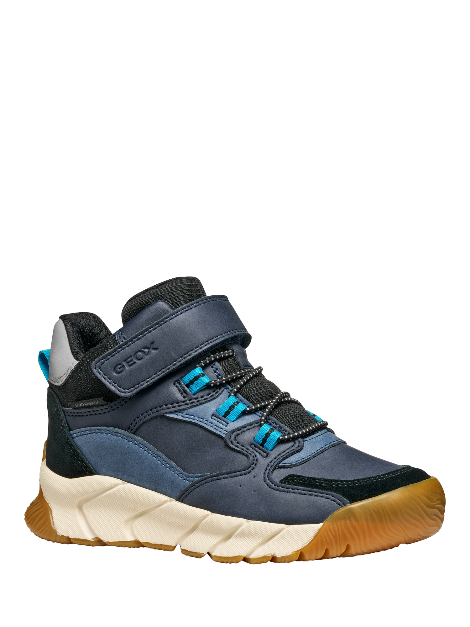 Product image 2 of 6, which shows Geox Kids' Flexyper Pro ABX Ankle Boots, Denim/Black, EU28