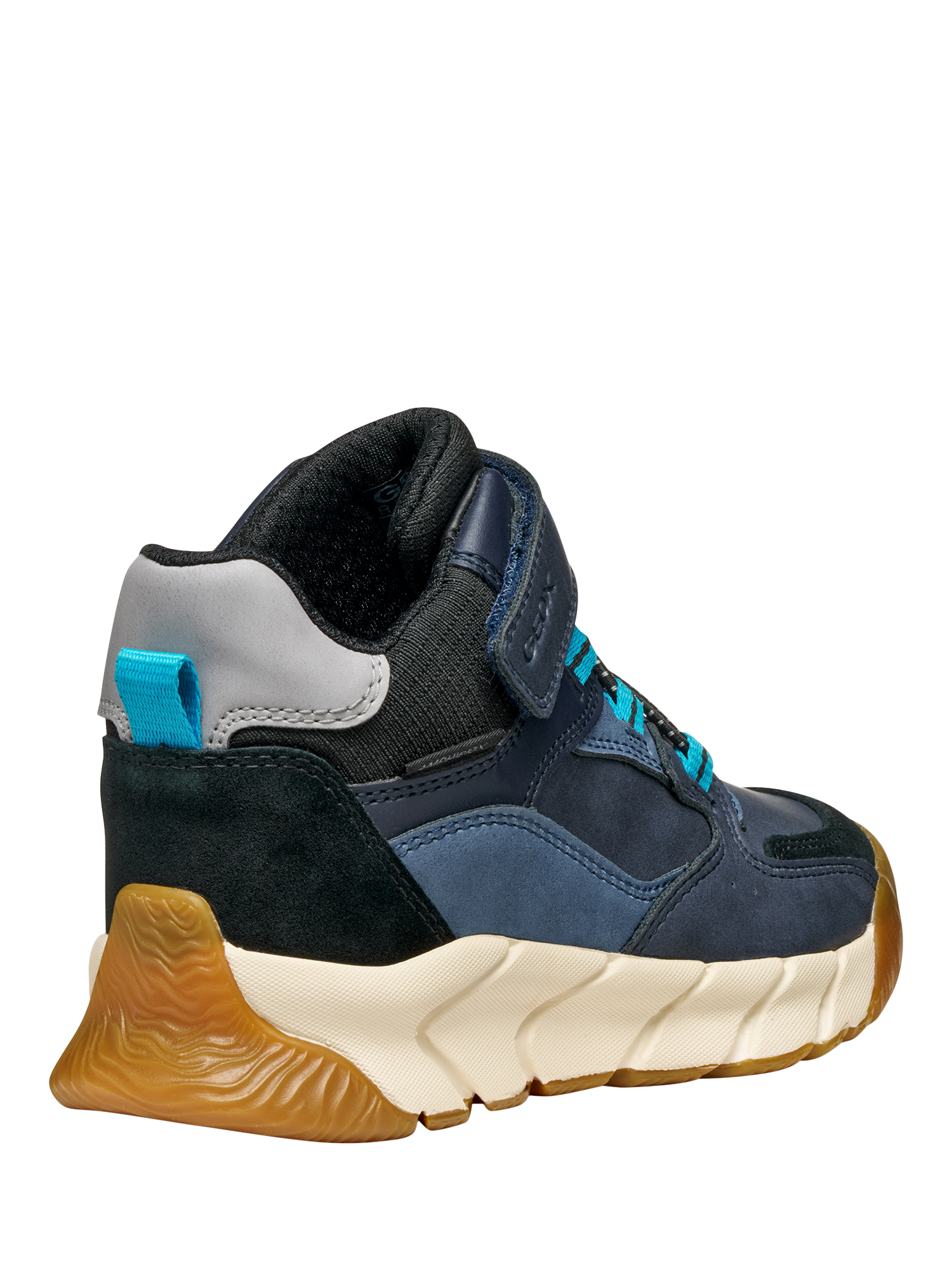 Product image 4 of 6, which shows Geox Kids' Flexyper Pro ABX Ankle Boots, Denim/Black, EU28