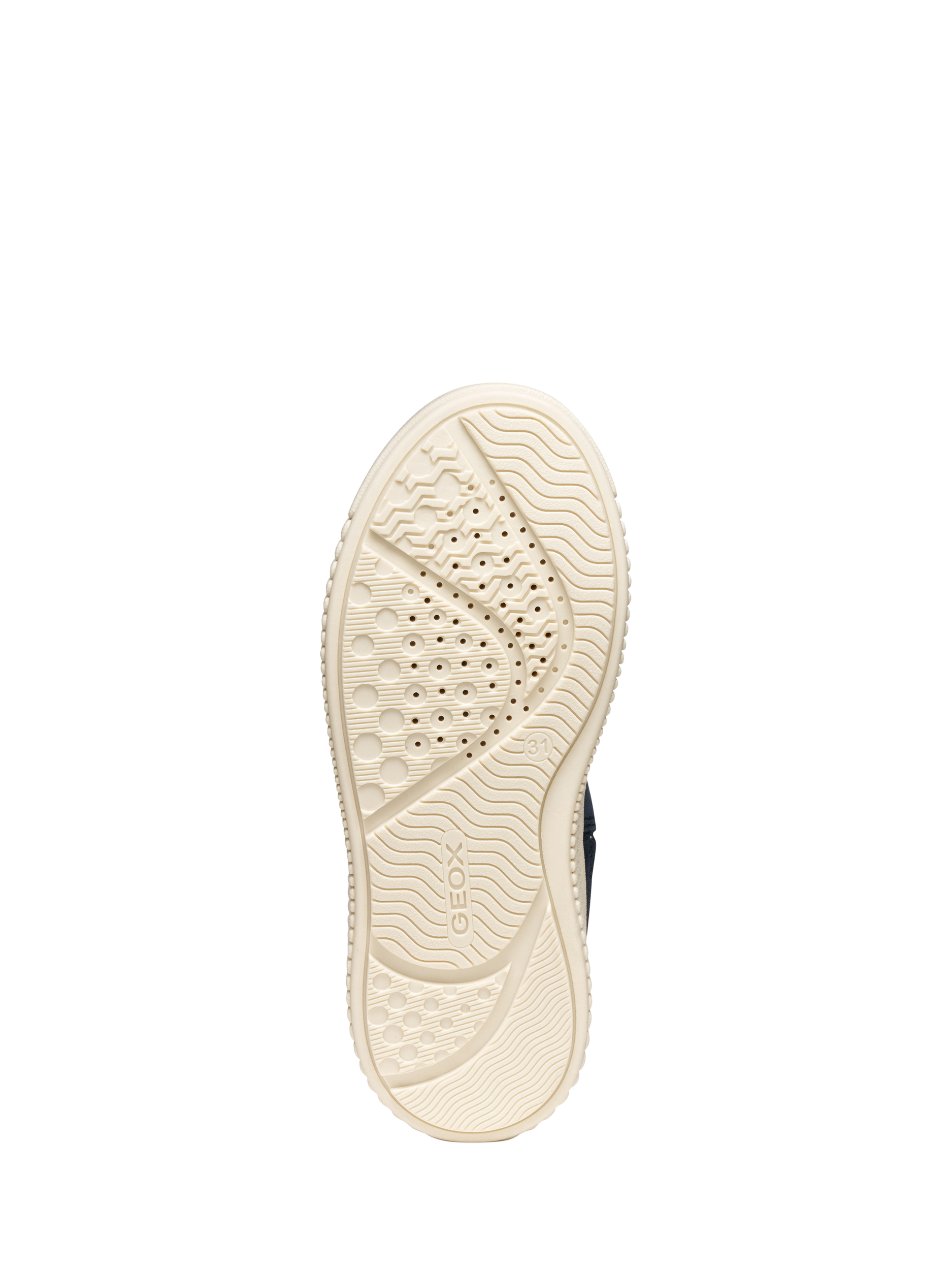 Product image 7 of 8, which shows Geox Kids' Laquinny Suede Boots, Navy, EU28