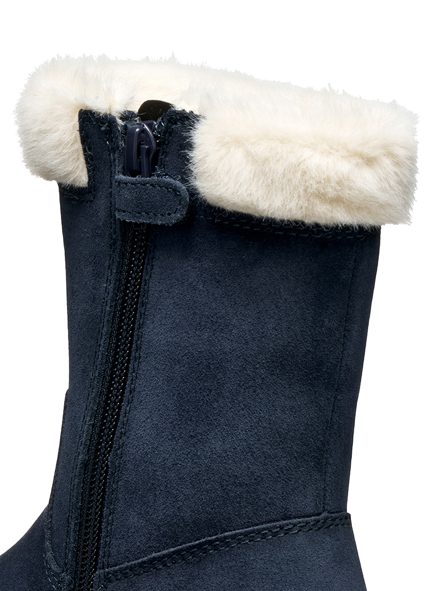 Product image 8 of 8, which shows Geox Kids' Laquinny Suede Boots, Navy, EU28