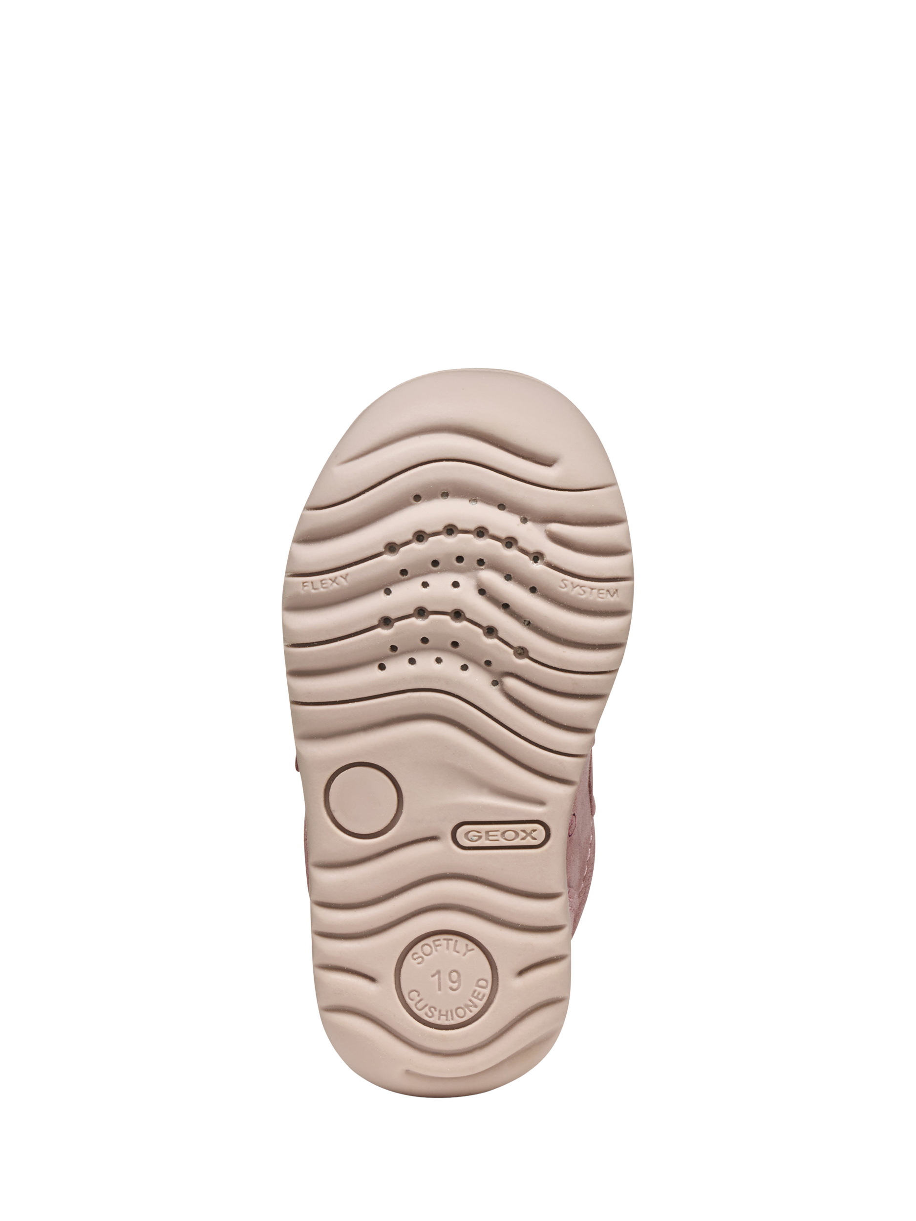 Product image 6 of 6, which shows Geox Kids' Macchia Suede Shoes, Rose, EU18