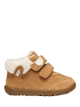 Geox Kids' Macchia Suede Shoes, Whisky