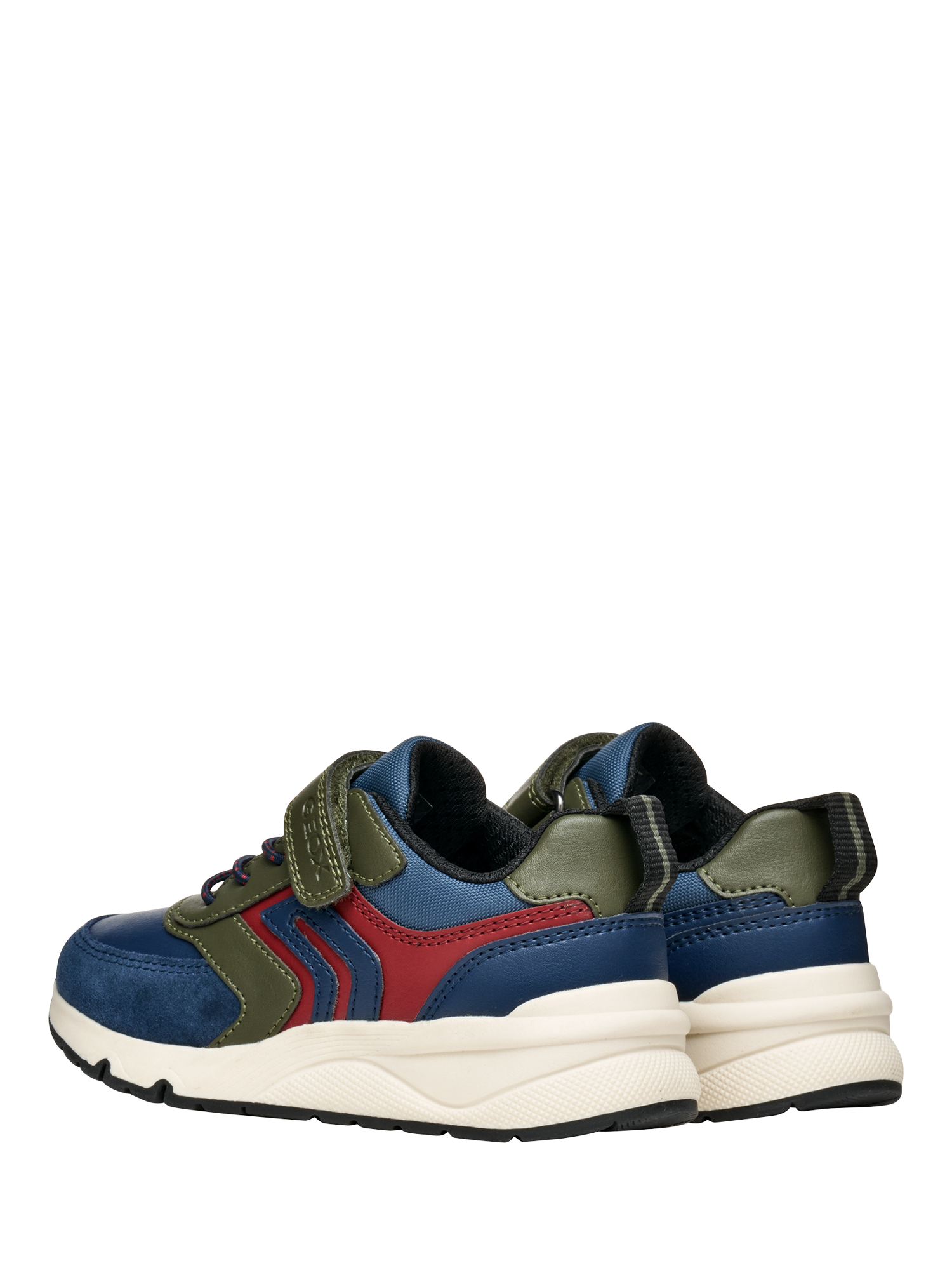 Product image 4 of 10, which shows Goex Kids' Rooner Low Cut Trainers, Military/Navy, EU36