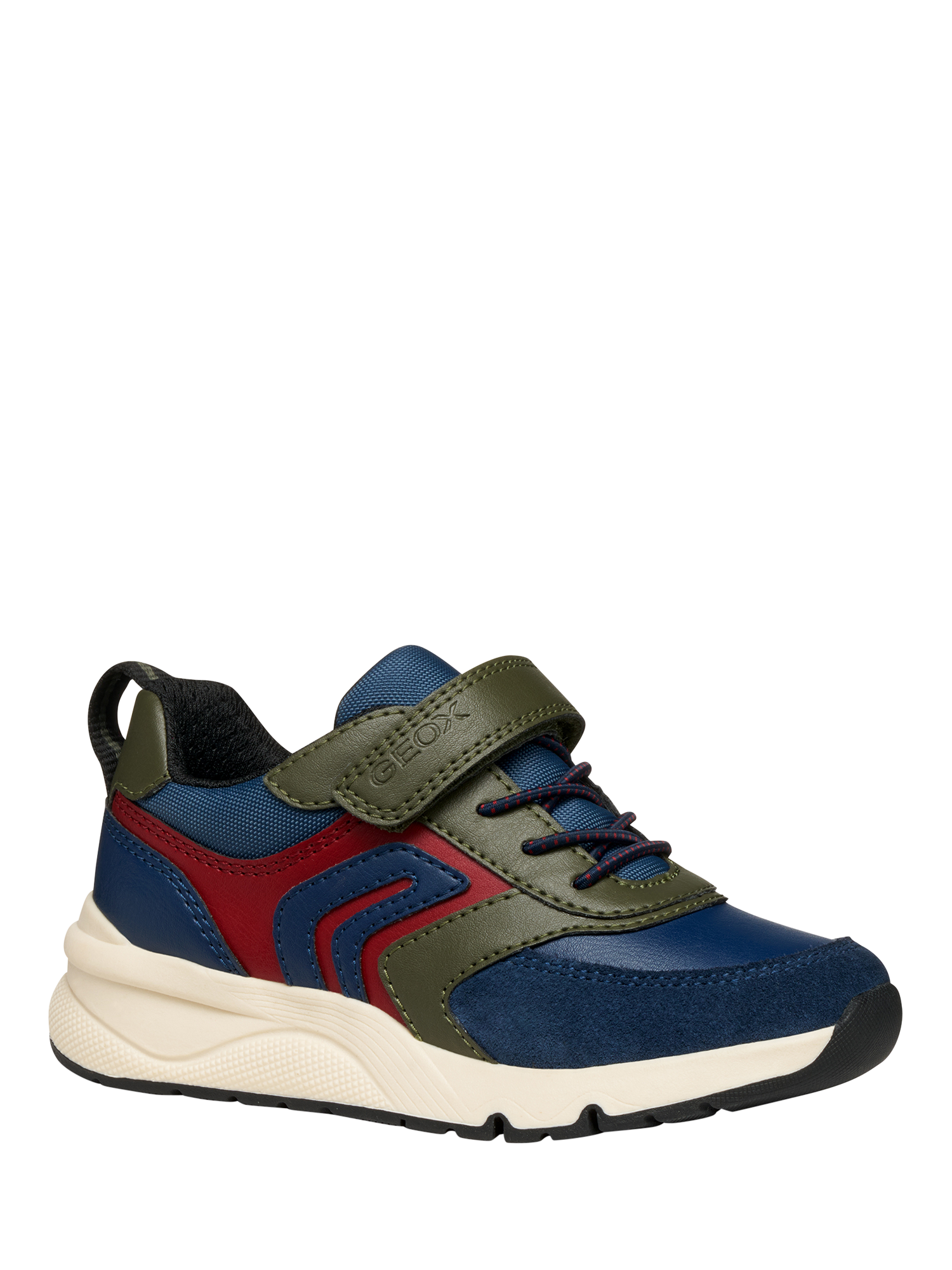 Product image 5 of 10, which shows Goex Kids' Rooner Low Cut Trainers, Military/Navy, EU36