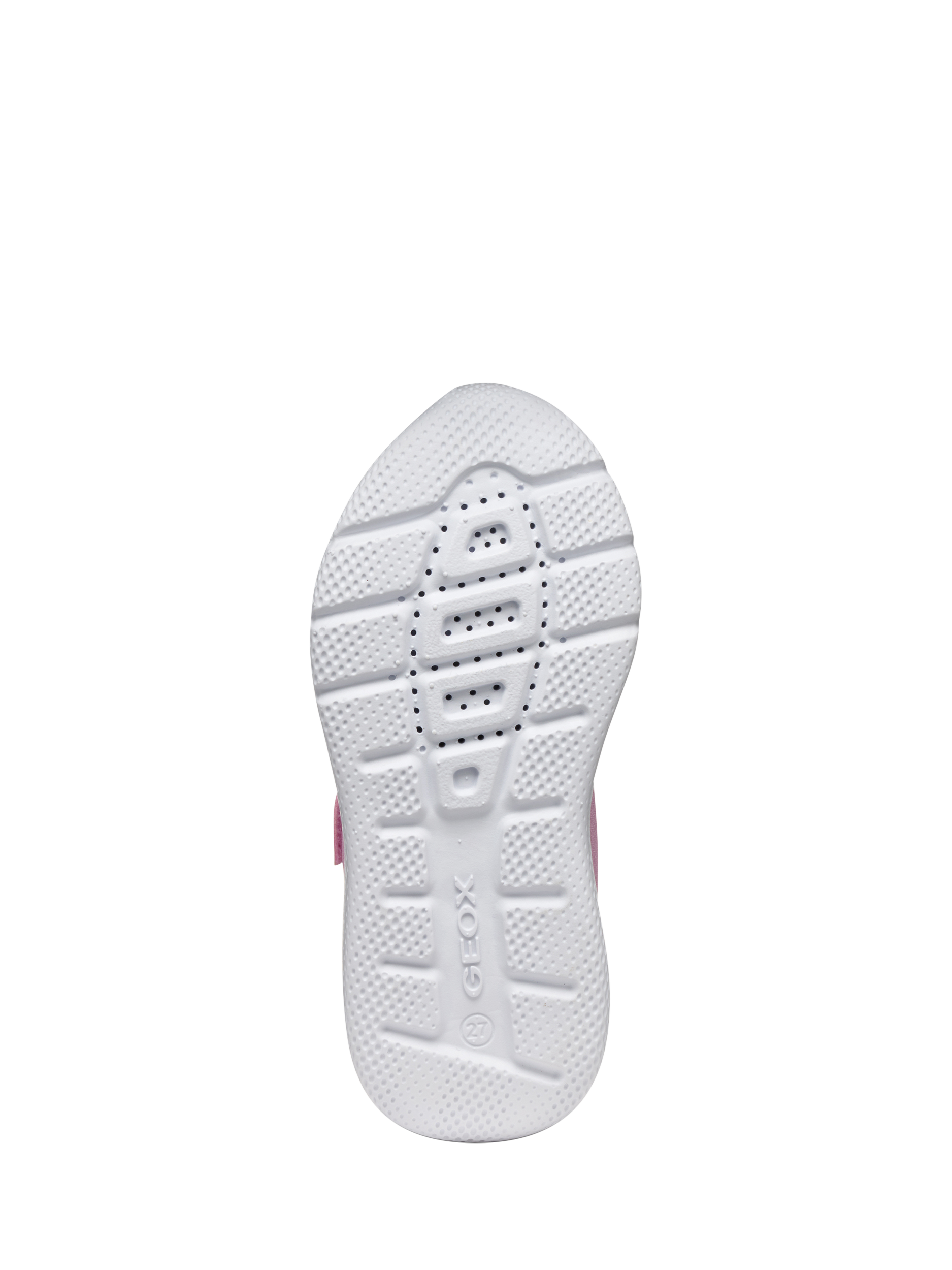 Product image 9 of 10, which shows Geox Kids' Sprintye Low Cut Trainers, Pink/Avio, EU32
