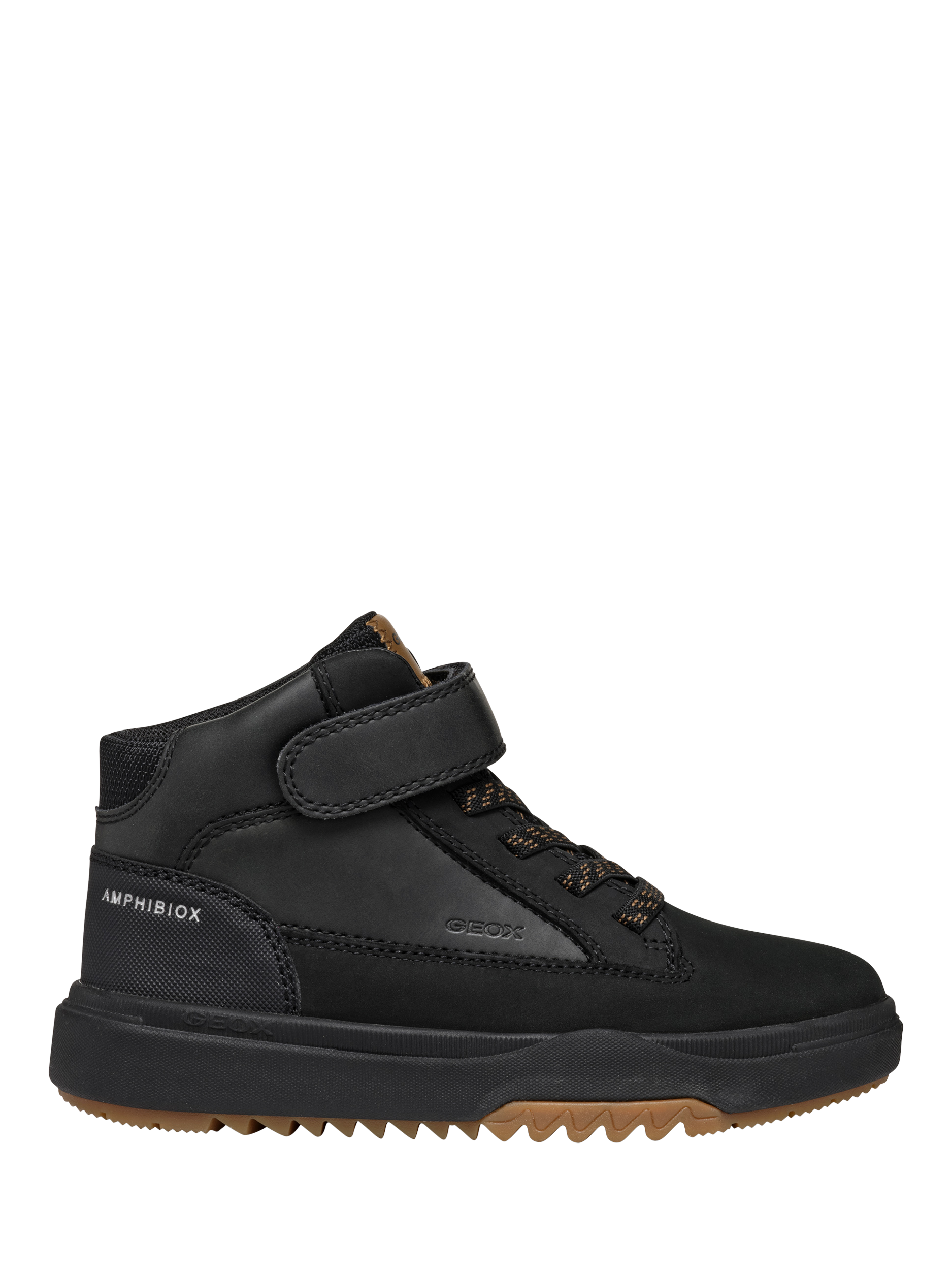 Product image 1 of 10, which shows Geox Kids' Bunshee Boots, Black, EU34