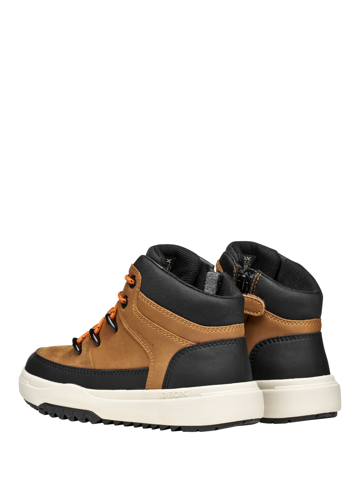 Product image 4 of 10, which shows Geox Kids' Bunshee Boots, Light Brown, EU28