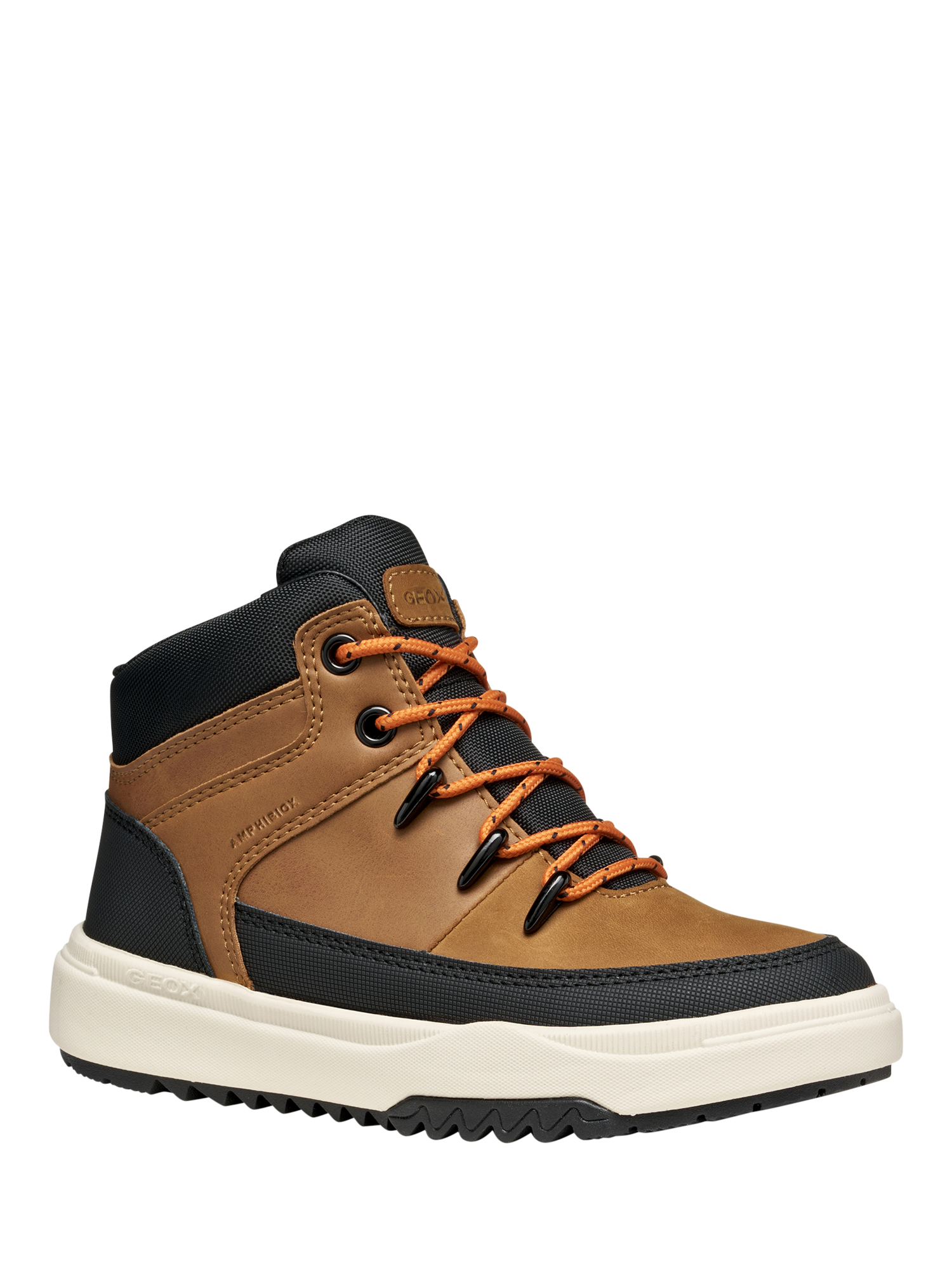 Product image 5 of 10, which shows Geox Kids' Bunshee Boots, Light Brown, EU28