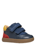Geox Baby Biglia Trainers, Navy/Red