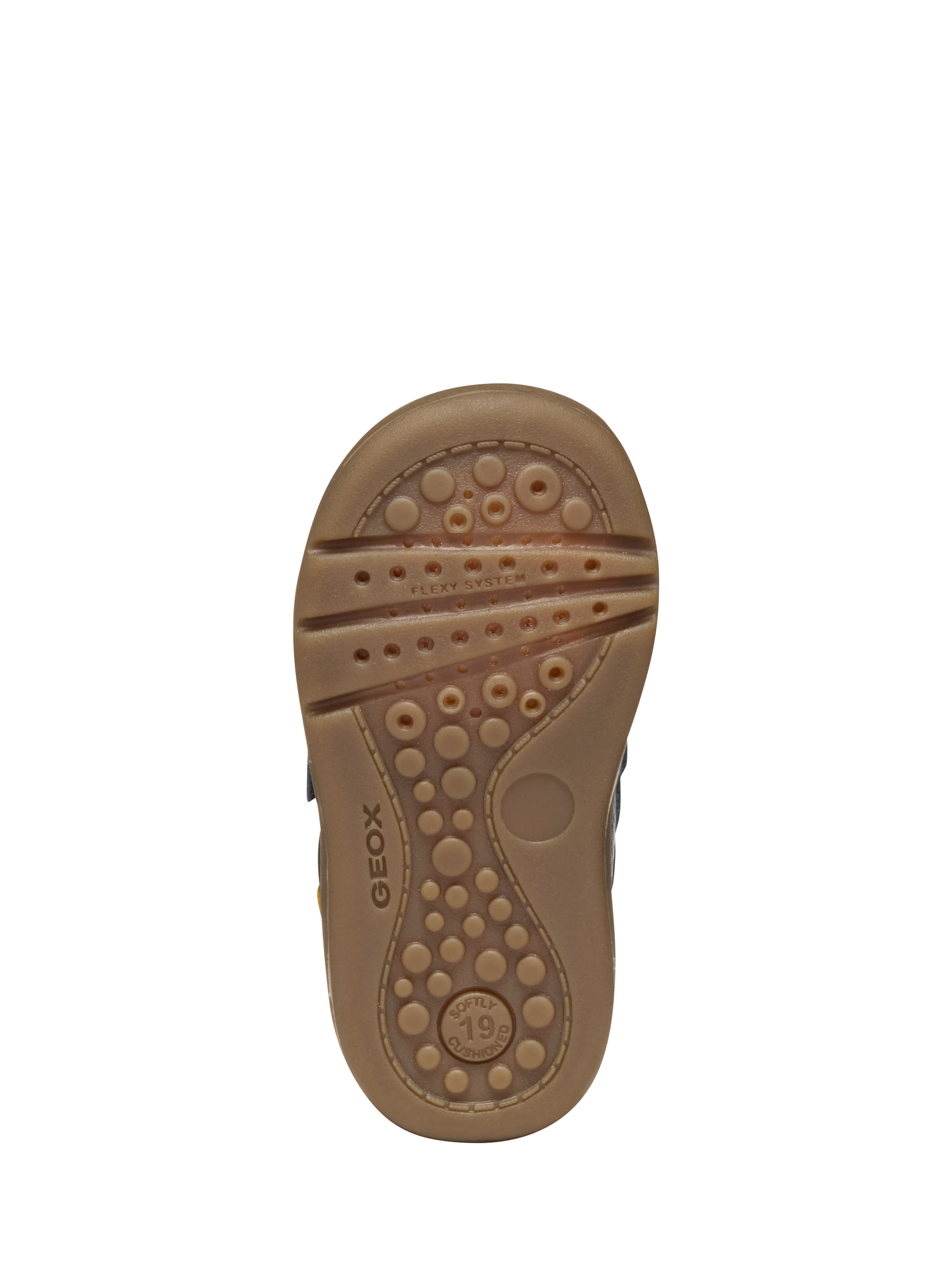 Product image 6 of 6, which shows Geox Baby Biglia Trainers, Navy/Red, EU18