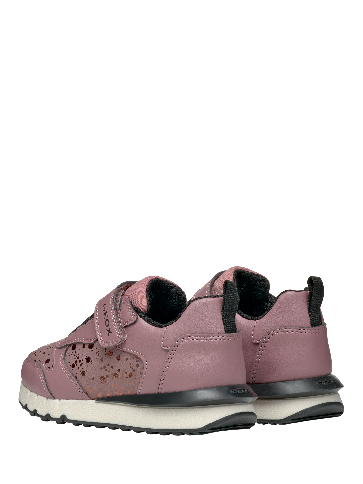 Product image 4 of 10, which shows Geox Kids' Fastics Trainers, Dark Pink, EU32