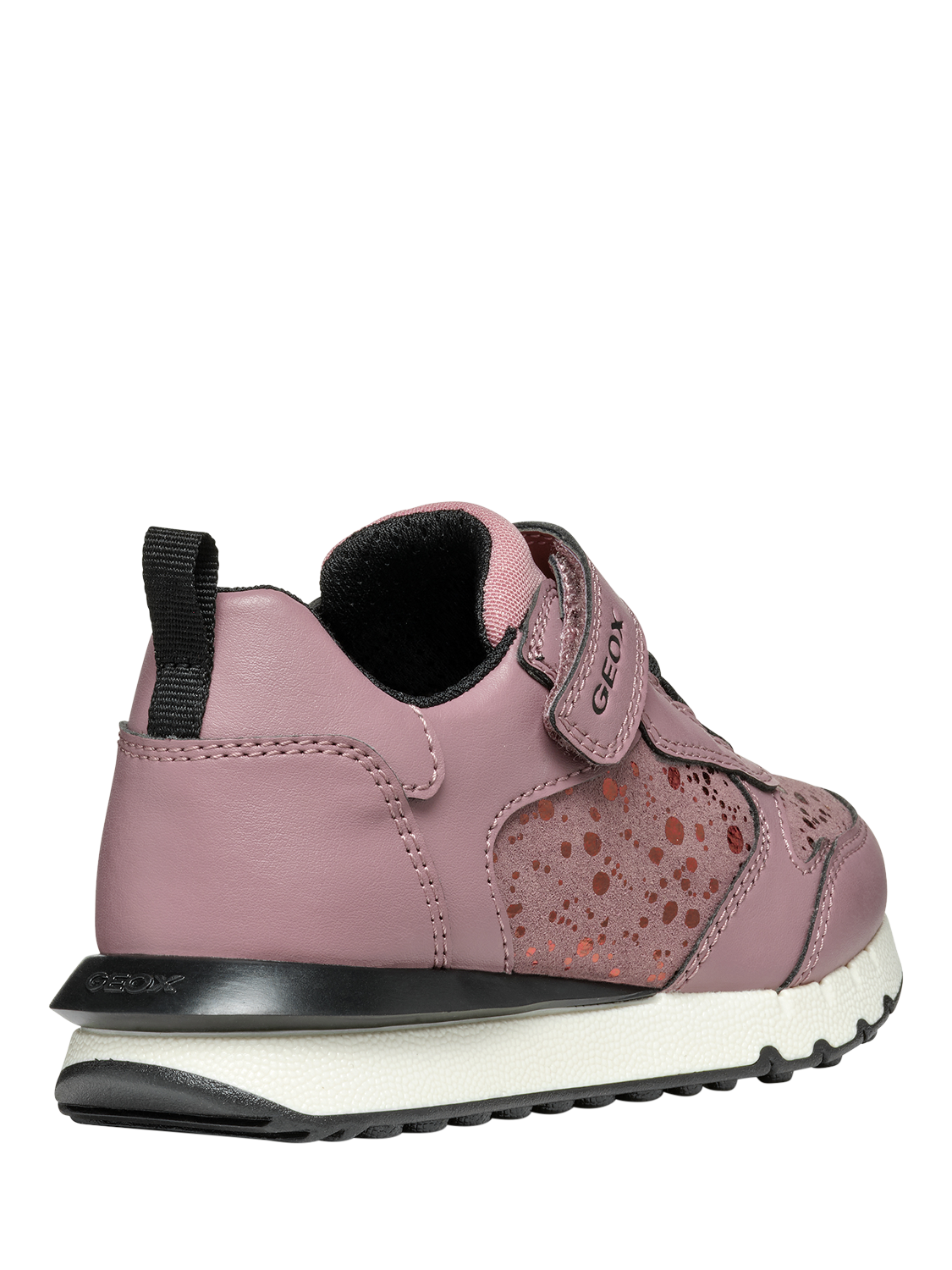 Product image 7 of 10, which shows Geox Kids' Fastics Trainers, Dark Pink, EU32