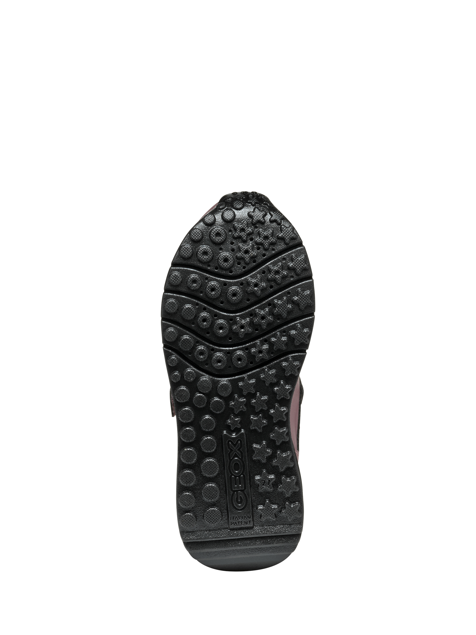 Product image 9 of 10, which shows Geox Kids' Fastics Trainers, Dark Pink, EU32