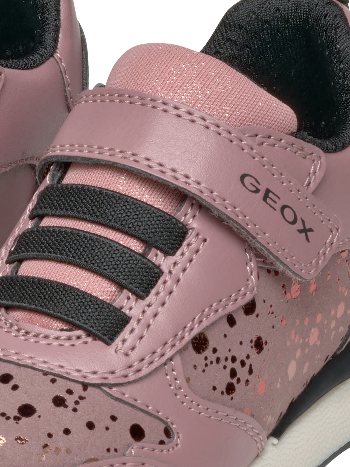 Product image 10 of 10, which shows Geox Kids' Fastics Trainers, Dark Pink, EU32
