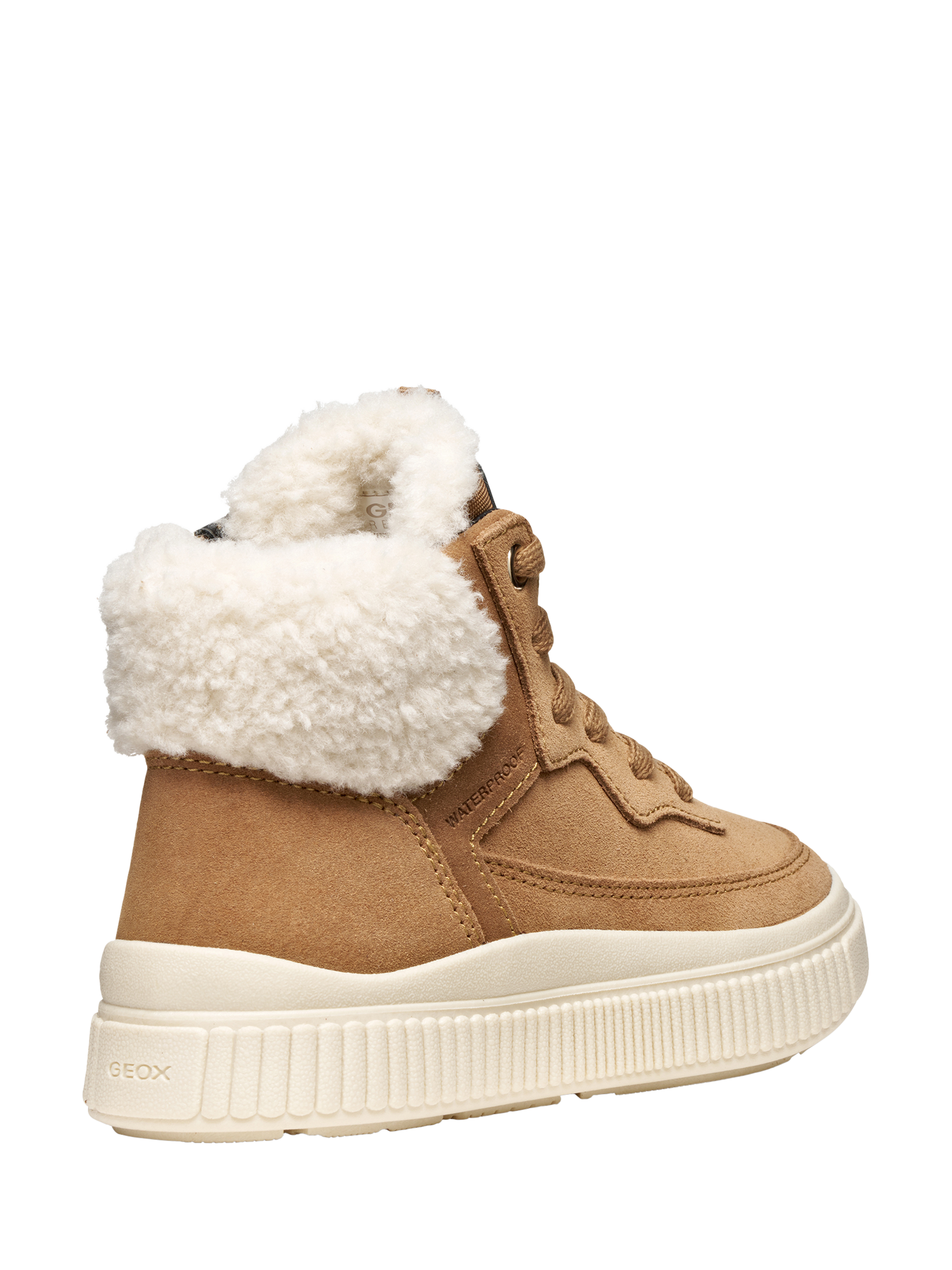 Geox Fille New Lucinda A - Bottines Cuir Confortables Et Tendance
