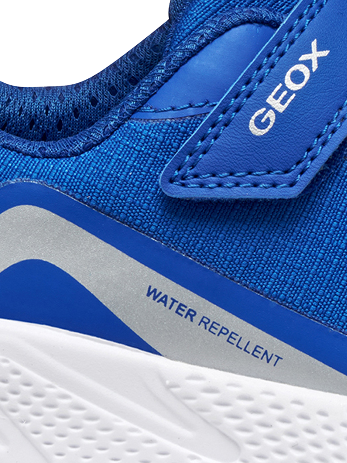 Product image 10 of 10, which shows Geox Kids' Sprintye Low Cut Trainers, Royal Blue, EU24