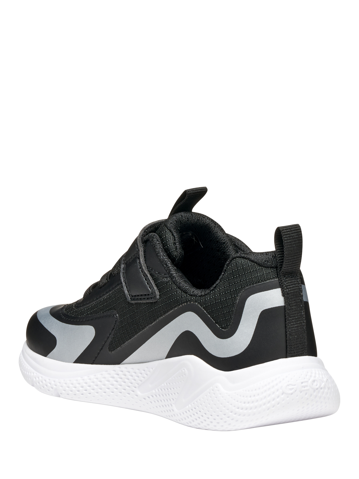 Product image 6 of 10, which shows Geox Kids' Sprintye Low Cut Trainers, Black, EU24