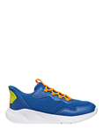 Geox Kids' Sprintye Fast In Mesh Trainers, Royal/Orange