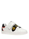Geox Kids' Warner Bros Harry Potter Sport Trainers, White/Black
