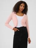 KAFFE Astrid Long Sleeve Bolero, Mid Pink