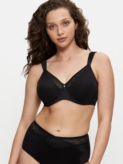 Triumph True Shape Sensation Wired Minimizer Bra, Black