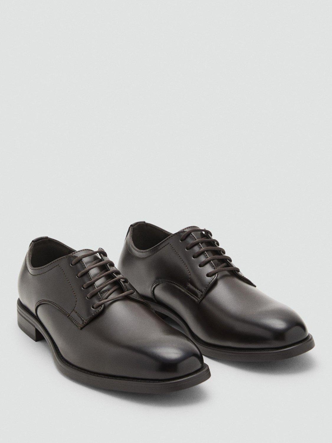 Product image 2 of 4, which shows Mango Paris Oxford Shoes, Brown, 10