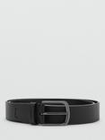 Mango Bolonia Leather Belt