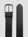 Mango Bolonia Leather Belt
