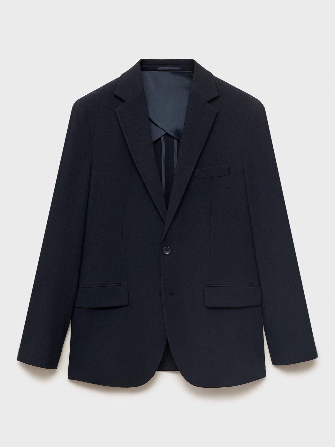 Product image 3 of 8, which shows Mango Verner Slim Fit Blazer, Navy, 42