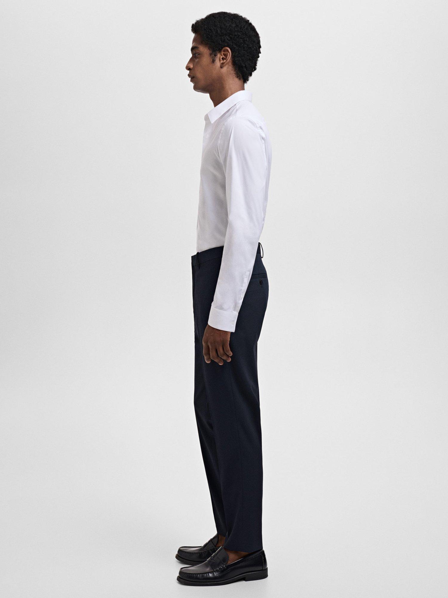 Product image 7 of 8, which shows Mango Emotion Cotton Blend Shirt, White, S