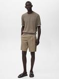 Mango Bennio Linen Shorts