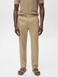 Mango Salve Linen Trousers