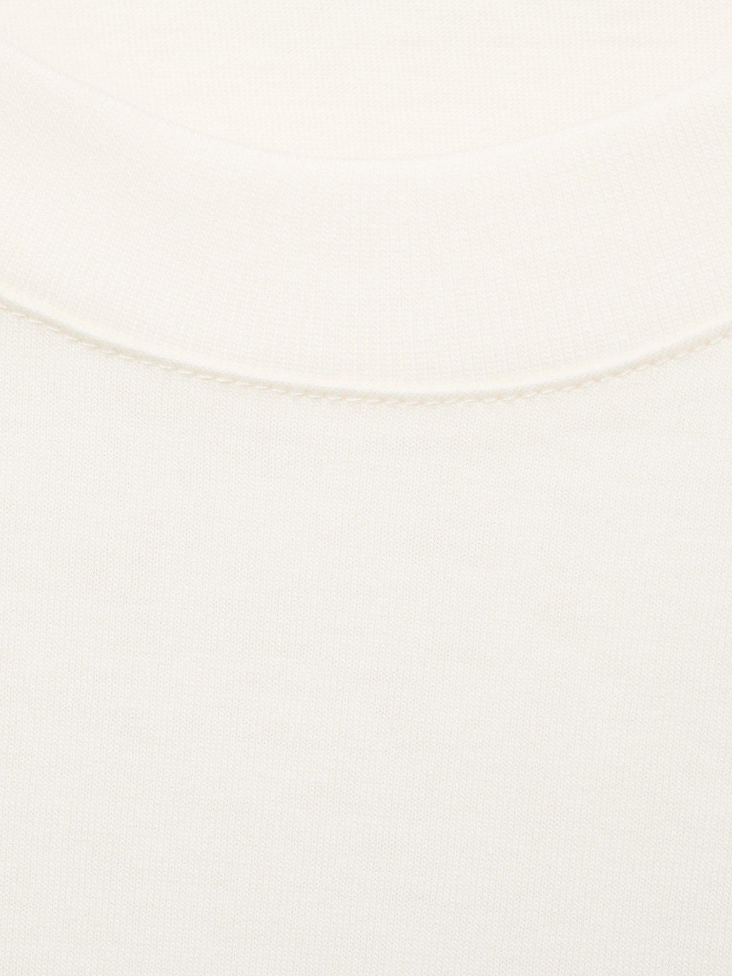 Product image 8 of 8, which shows Mango Seagull Graphic Print Cotton T-Shirt, White/Multi, XS