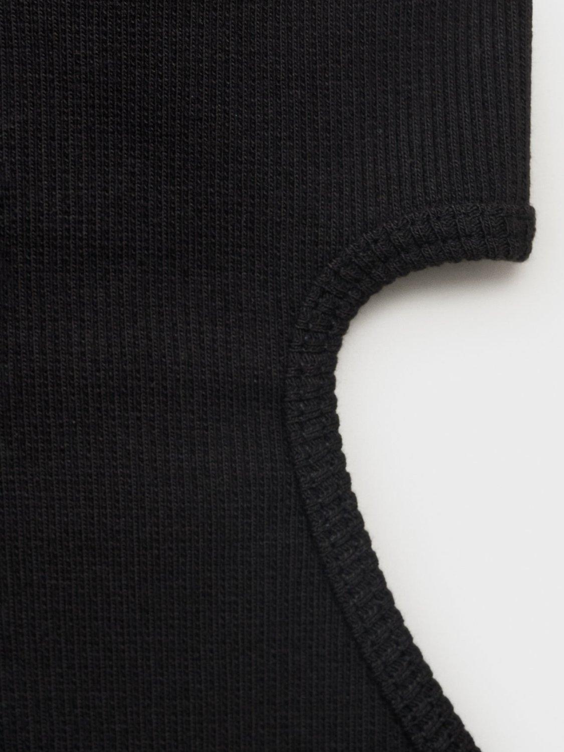 Product image 8 of 8, which shows Mango Duke Halterneck Knit Top, Black, XXS