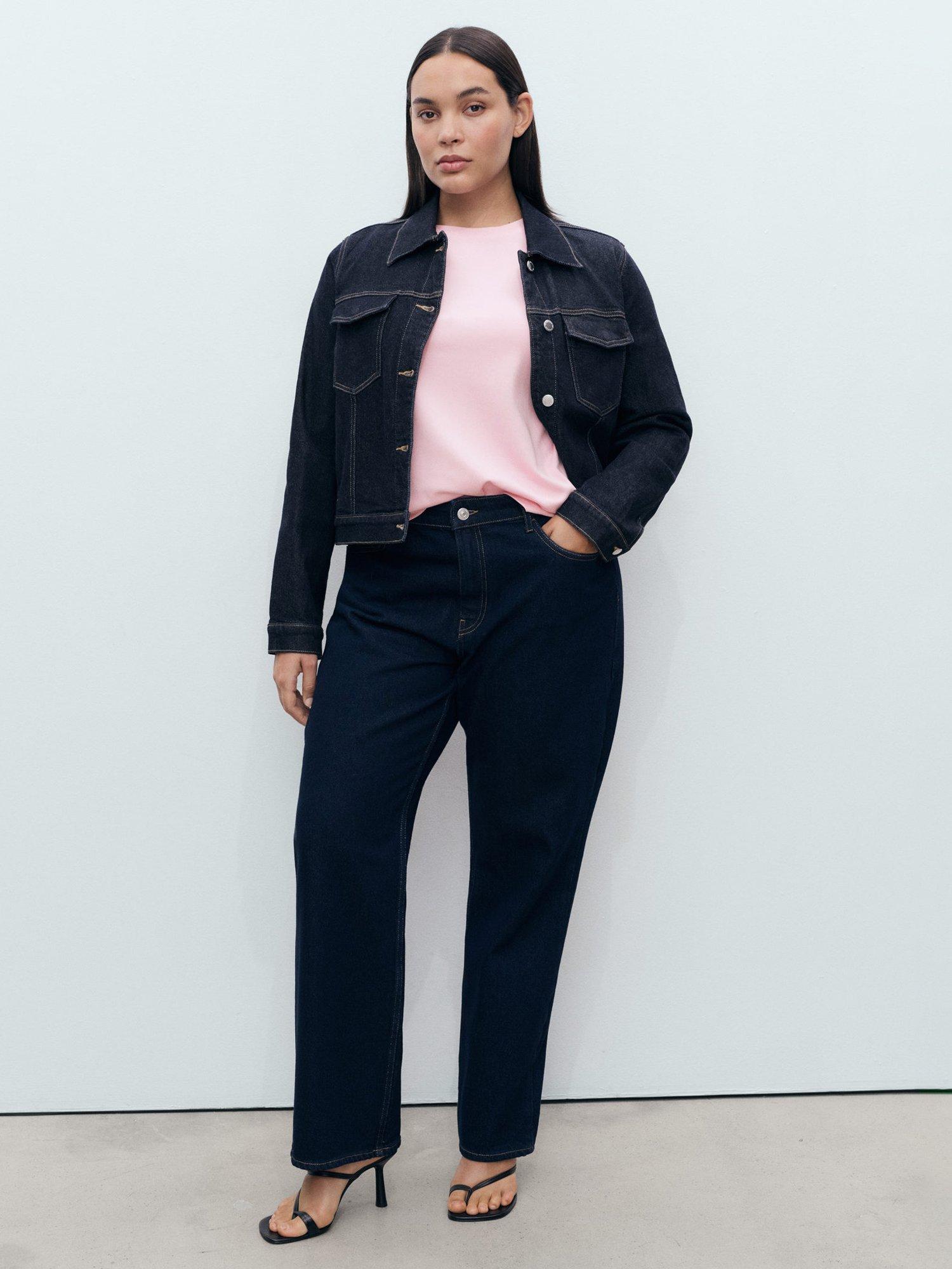 Product image 7 of 8, which shows Mango Rita Short Sleeve T-Shirt, Pastel Pink, XXXL