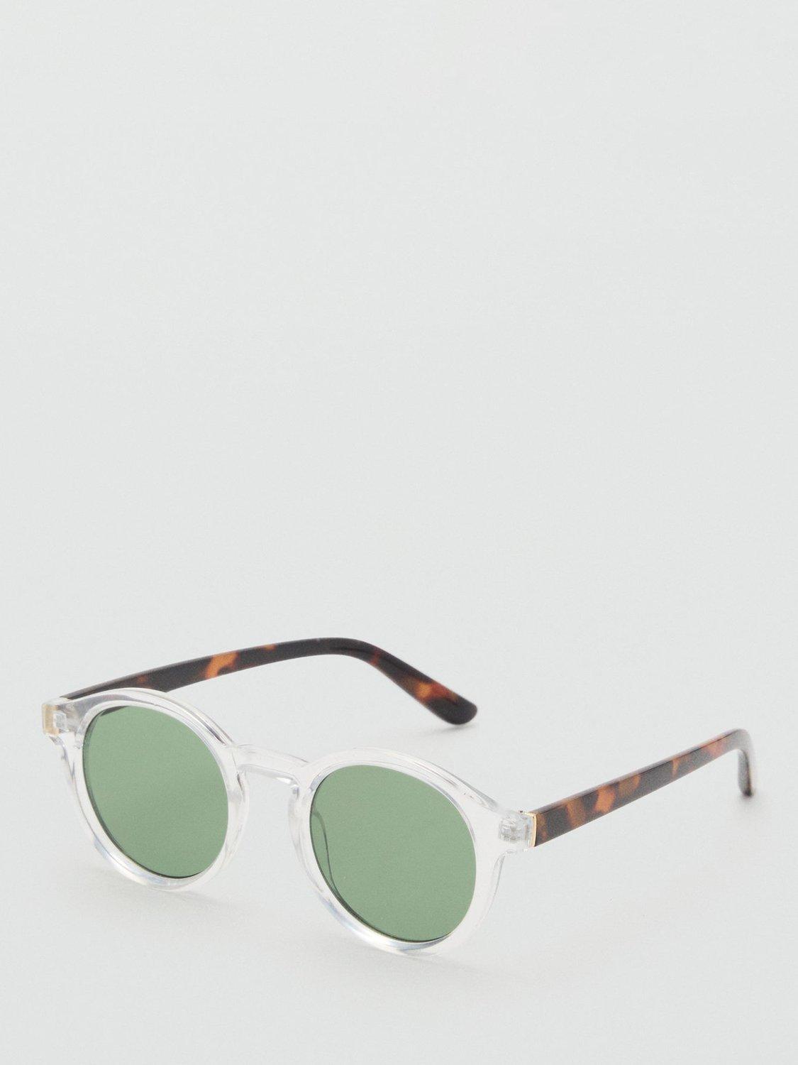 Product image 2 of 4, which shows Mango Justin Sunglasses, Clear, One Size