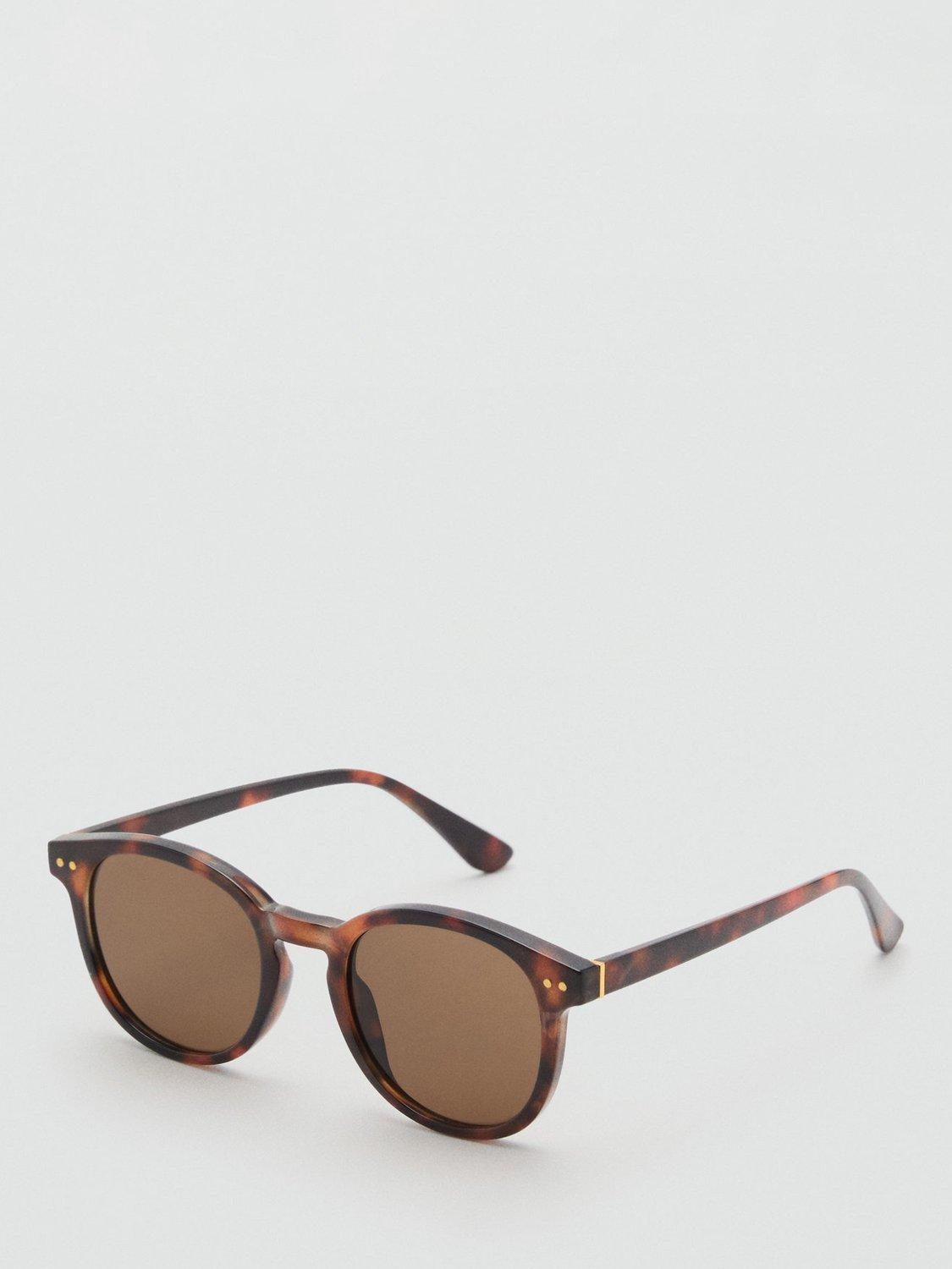Product image 2 of 4, which shows Mango Porter Sunglasses, Dark Brown, One Size