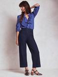 Boden Primrose Patch Pocket Jeans, Indigo Braid