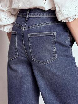 Boden High Rise Wide Leg Jeans, Mid Vintage - view 2, Mid Vintage