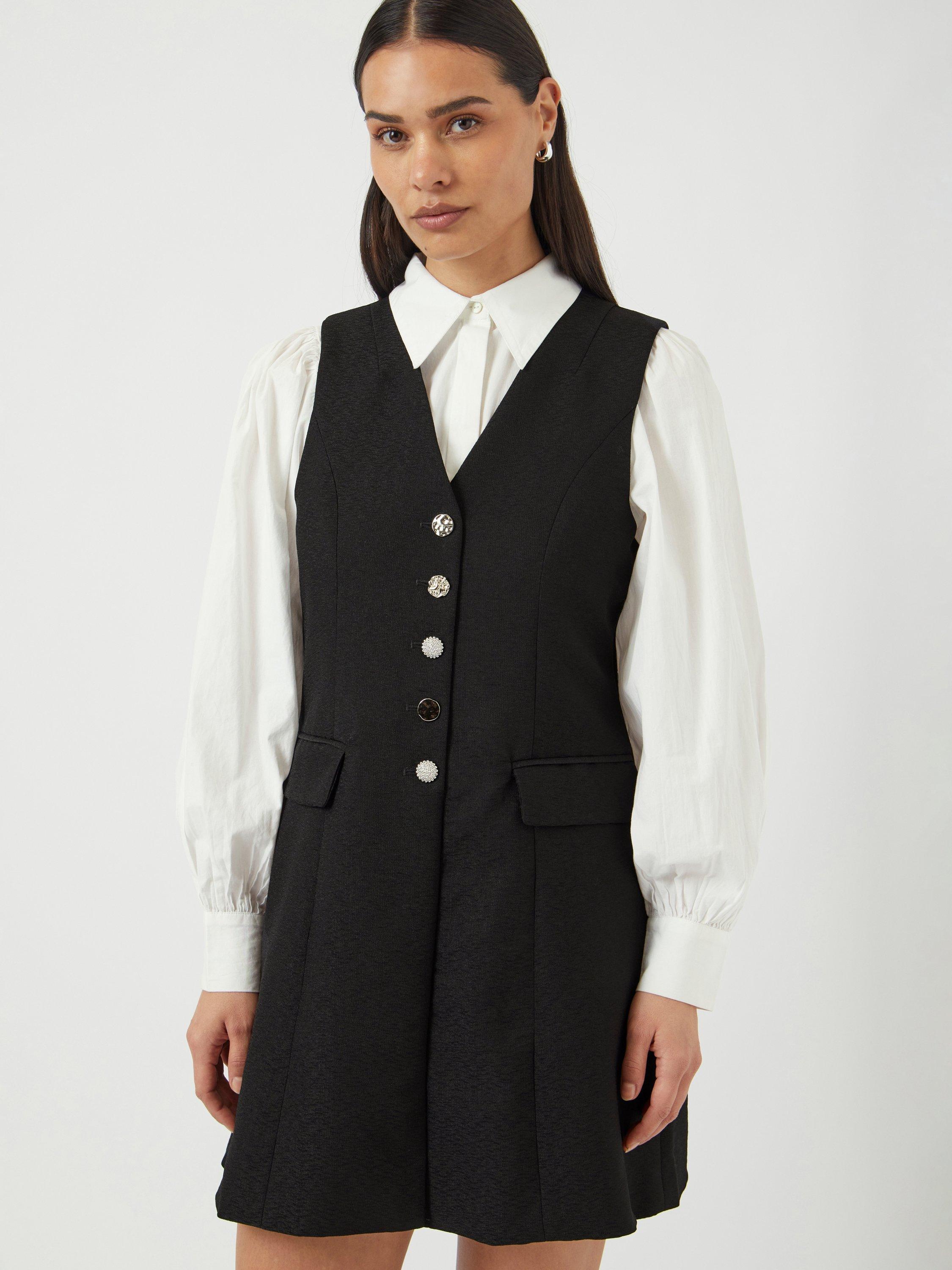 Product image 3 of 7, which shows YAS Spira Shirt Mini Dress, Black, 6