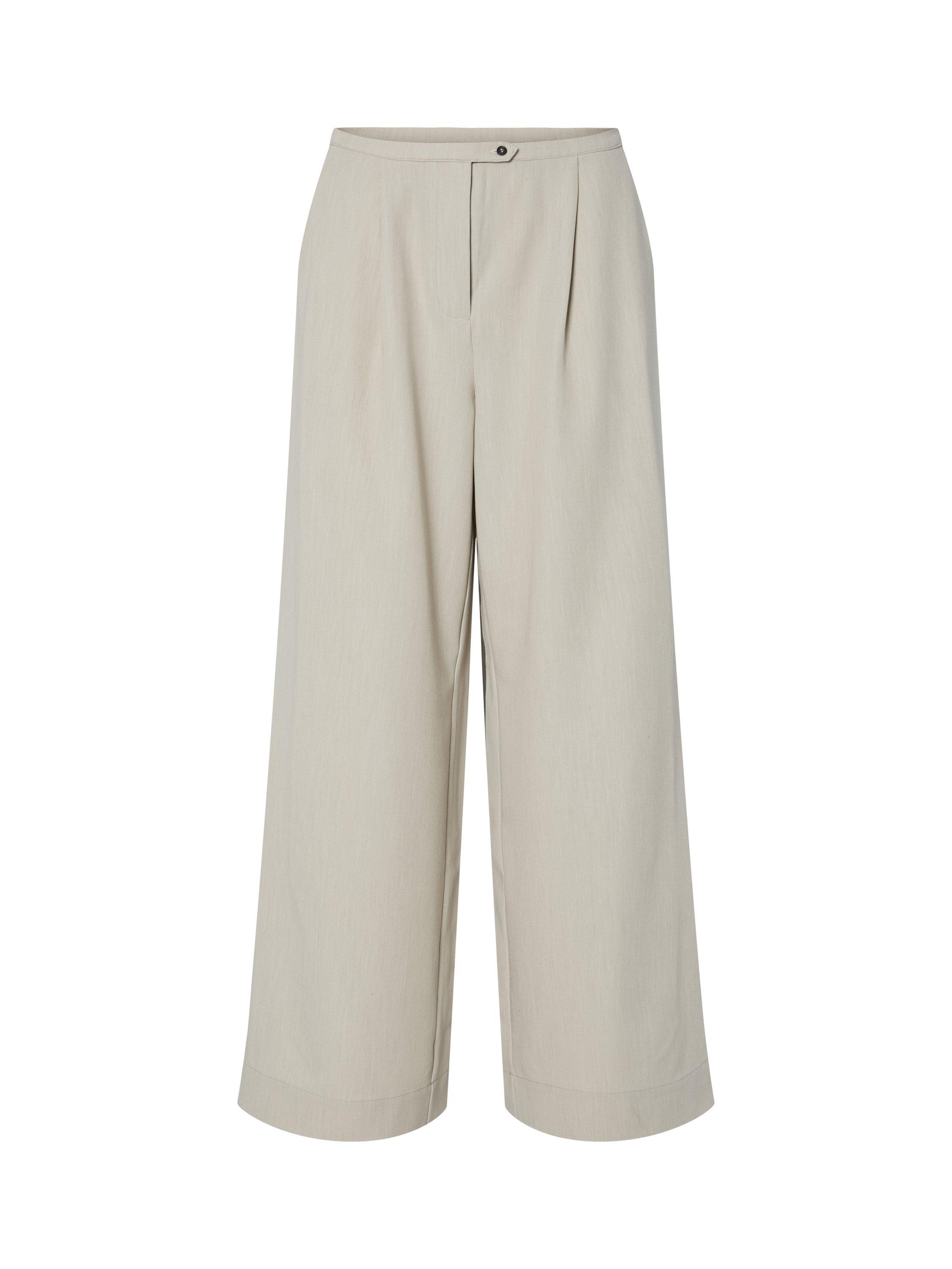 Product image 5 of 6, which shows YAS Yasvesti Tailored High Rise Trousers, Grey, 6