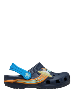 Crocs Kids' UFO Classic Clogs, Navy, Navy