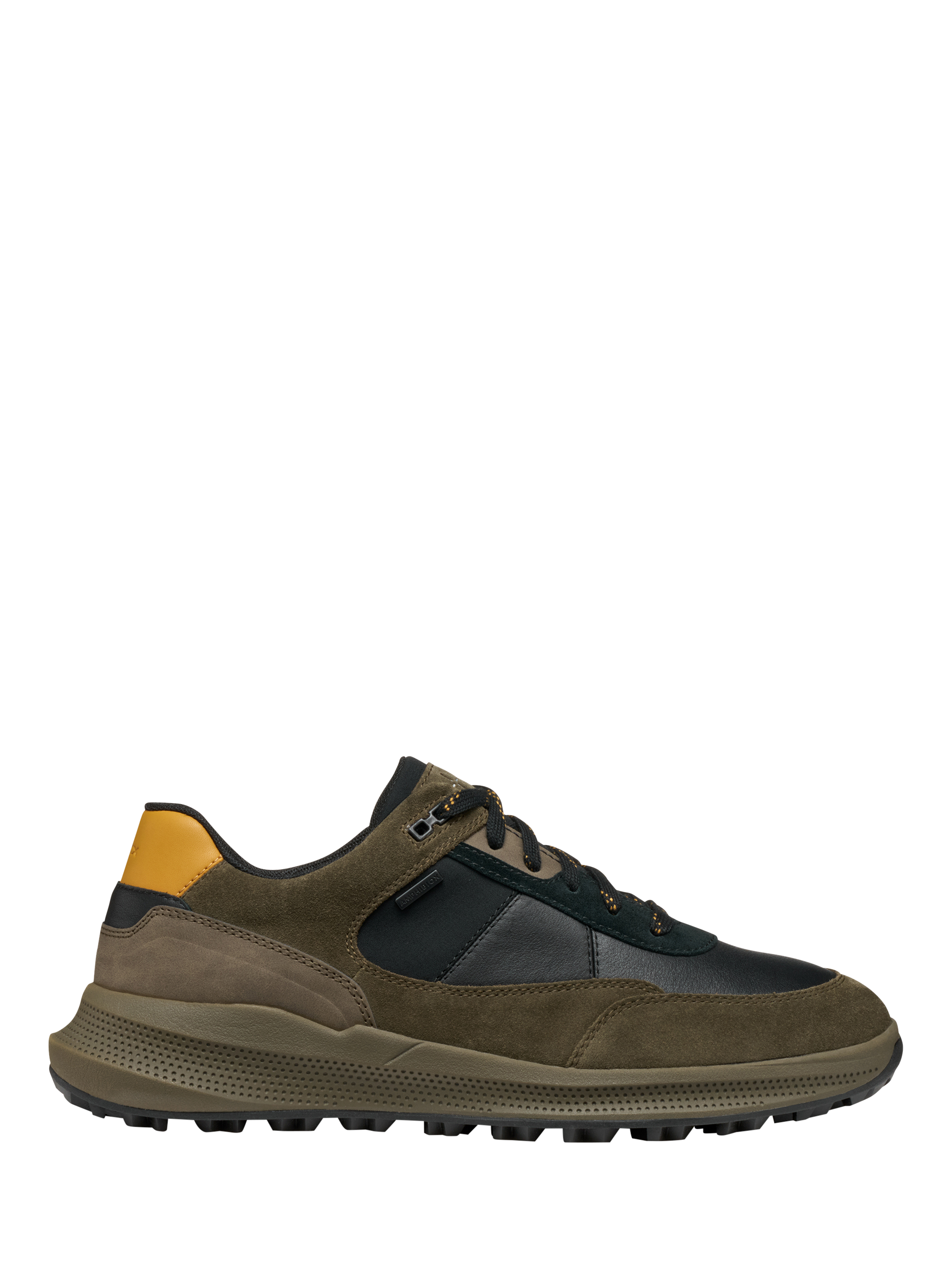 Product image 1 of 6, which shows Geox PG1X B ABX Trainers, Military/Black, EU39