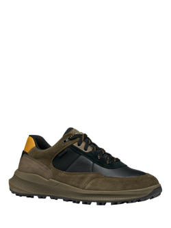 Geox PG1X B ABX Trainers, Military/Black - view 2, Military/Black