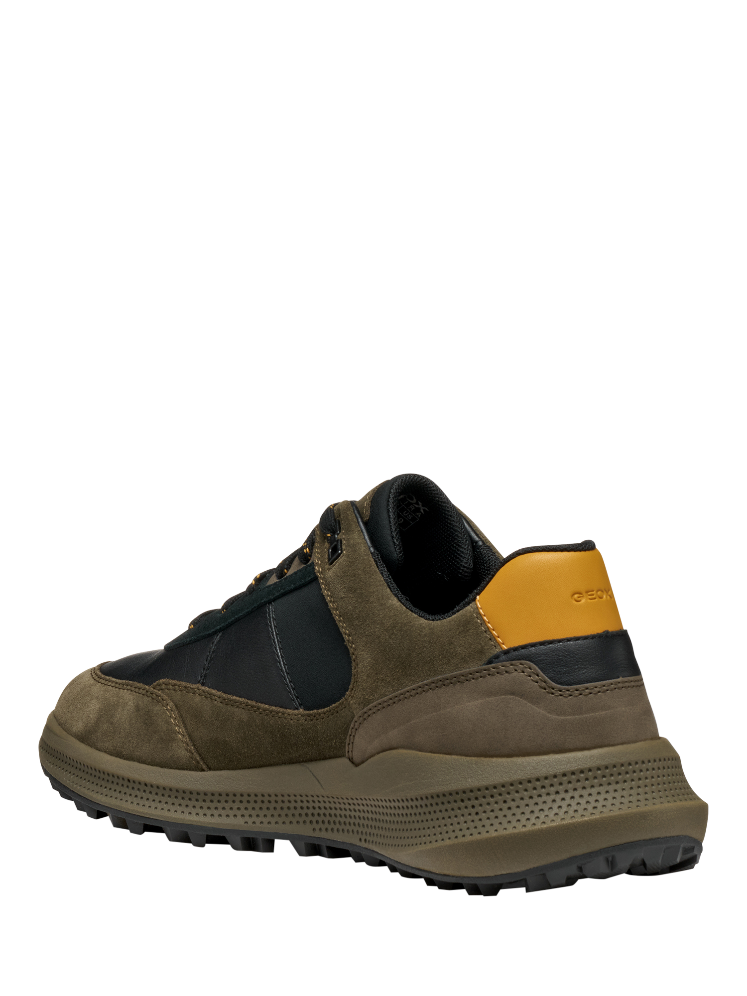 Product image 3 of 6, which shows Geox PG1X B ABX Trainers, Military/Black, EU39